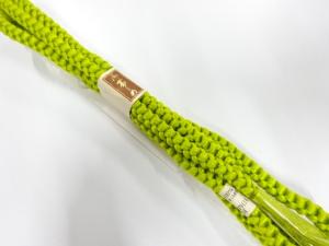 未使用品　正絹　手組帯締め